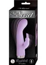 Load image into Gallery viewer, My Secret Rabbit Rechargeable Silicone Rabbit Vibrator - Purple
