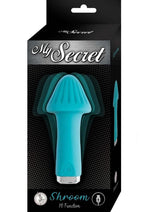 Load image into Gallery viewer, My Secret Shroom Rechargeable Silicone Vibrator - Aqua/Blue
