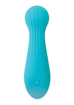 Load image into Gallery viewer, My Secret Torpedo Rechargeable Silicone Bullet - Aqua/Blue

