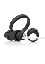 Load image into Gallery viewer, My Secret USB Rechargeable Vibrating Silicone Cock Ring Set For Him Waterproof
