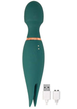 Load image into Gallery viewer, Mystique Vibrating Massagers Rechargeable Silicone Magic Wand
