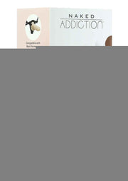 Naked Addiction Silicone Rechargeable Thrusting, Vibrating, and Rotating Dildo - Vanilla - 7.5in