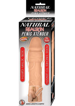 Load image into Gallery viewer, Natural Realskin Penis Xtender Vibrating Penis Extender - Flesh/Vanilla
