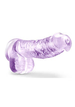 Load image into Gallery viewer, Naturally Yours Crystalline Dildo 6in - Amethyst
