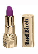 Load image into Gallery viewer, Naughty Bits Bad Bitch Lipstick Bullet Vibrator - Purple