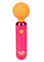 Load image into Gallery viewer, Naughty Bits Home Cumming Queen Rechargeable Silicone Vibrating Wand - Pink
