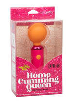 Load image into Gallery viewer, Naughty Bits Home Cumming Queen Rechargeable Silicone Vibrating Wand - Pink
