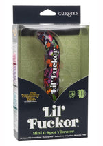 Load image into Gallery viewer, Naughty Bits Lil' Fucker Mini G-Spot Vibrator - Multicolor