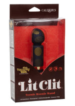 Load image into Gallery viewer, Naughty Bits Lit Clit Vibrator - Black/Gold