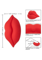 Load image into Gallery viewer, Naughty Bits Muah Silicone Rechargeable Mini Vibrator