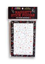 Load image into Gallery viewer, Naughty Stick Figure Notepad
