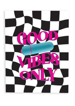 Load image into Gallery viewer, Naughtyvibes Good Vibes Only Greeting Card
