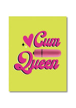 Load image into Gallery viewer, Naughtyvibes Vibe Cum Queen Greeting Card
