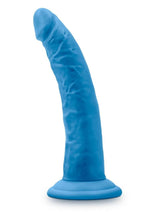 Load image into Gallery viewer, Neo Elite Silicone Dual Density Cock - Blue/Neon Blue - 7.5in
