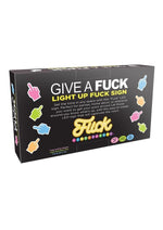 Load image into Gallery viewer, Neon Light Up Fuck Sign
