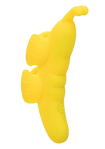 Load image into Gallery viewer, Neon Vibes The Butterfly Vibe Rechargeable Silicone Finger Teaser - Yellow
