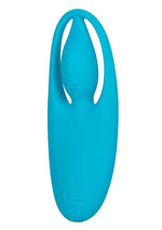 Load image into Gallery viewer, Neon Vibes The Orgasm Vibe Rechargeable Silicone Finger Vibrator - Blue
