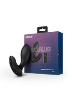 Load image into Gallery viewer, Nexus Duo Rechargeable Silicone Remote Control Beginner Butt Plug - Black - Small
