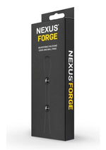 Load image into Gallery viewer, Nexus Forge Double Adjustable Lasso Silicone Cock Ring - Black
