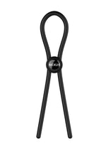 Load image into Gallery viewer, Nexus Forge Single Adjustable Lasso Silicone Cock Ring - Black

