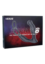 Load image into Gallery viewer, Nexus Simul8 Rechargeable Silicone Prostate Edition Vibrating Dual Motor Anal Cock and Ball - Black
