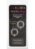Load image into Gallery viewer, Nipple Play Non-Piercing Nipple Jewelry - Gold
