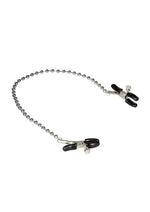 Load image into Gallery viewer, Nipple Play Silver Beaded Chain Nipple Clamps
