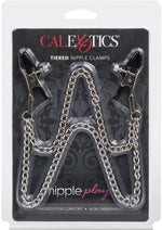 Load image into Gallery viewer, Nipple Play Tiered Nipple Clamps - Silver
