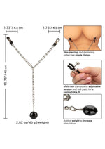 Load image into Gallery viewer, Nipple Play Weighted Disc Nipple Clamps
