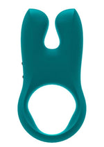 Load image into Gallery viewer, Nos Silicone Vibrating Couples Cock Ring - Deep Sea
