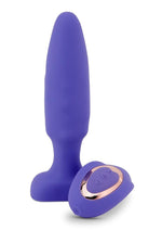 Load image into Gallery viewer, Nu Sensuelle Andii Fino Roller Motion Rechargeable Silicone Anal Plug with Remote Control
