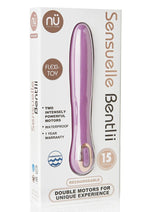 Load image into Gallery viewer, Nu Sensuelle Bentlii Rechargeable Silicone Vibrator - Orchid - Pink