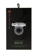 Load image into Gallery viewer, Nu Sensuelle Bullet Ring Rechargeable Vibrating Cock Ring - Clear
