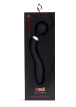 Load image into Gallery viewer, Nu Sensuelle Lolly Nubii Flexible Rechargeable Silicone Wand - Black/White
