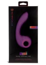 Load image into Gallery viewer, Nu Sensuelle Raine Nubii Rechargeable Silicone G-Spot Tapping Vibrator - Purple