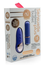Load image into Gallery viewer, Nu Sensuelle Wireless Bullet Plus with Remote Control Rechargeable Silicone - Purple/Ultra Violet
