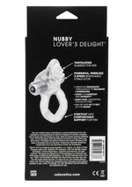 Load image into Gallery viewer, Nubby Lover&#39;s Delight Vibrating Cock Ring Cock Ring with Clitoral Stimulation
