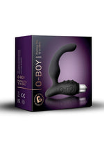 Load image into Gallery viewer, O Boy Silicone Prostate and Perineum Stimulator - Black
