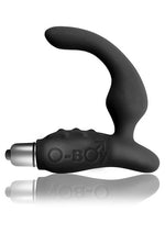 Load image into Gallery viewer, O Boy Silicone Prostate and Perineum Stimulator - Black
