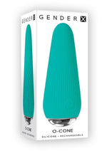 Load image into Gallery viewer, O Cone Rechargeable Silicone Bullet - Teal