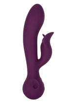 Load image into Gallery viewer, Obsession Fantasy Rechargeable Silicone Rabbit Vibrator - Purple
