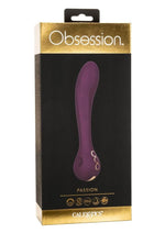 Load image into Gallery viewer, Obsession Passion Rechargeable Silicone Vibrator - Purple