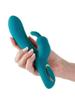 Load image into Gallery viewer, Obsessions Hera Rechargeable Silicone Rabbit Vibrator
