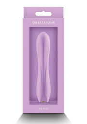 Obsessions Romeo Rechargeable Silicone Vibrator - Lavender/Purple