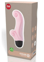 Load image into Gallery viewer, Ocean Baby Rose Rechargeable Silicone Clitoral Stimulator - Pink
