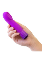 Load image into Gallery viewer, Oh My Gem Charm Rechargeable Silicone Vibrator - Amethyst