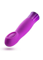 Load image into Gallery viewer, Oh My Gem Charm Rechargeable Silicone Vibrator - Amethyst - Purple