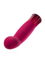 Load image into Gallery viewer, Oh My Gem Classy Rechargeable Silicone Vibrator - Garnet - Red
