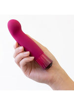 Load image into Gallery viewer, Oh My Gem Classy Rechargeable Silicone Vibrator - Garnet
