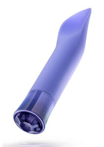 Load image into Gallery viewer, Oh My Gem Enrapture Rechargeable Silicone G-Spot Vibrator - Tanzanite - Blue
